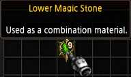 Lower Magic Stone