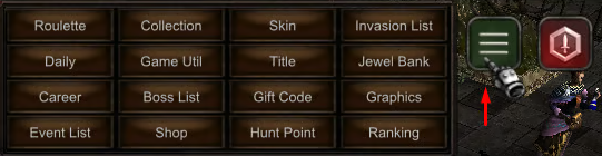 FastMU GameUtils panel button