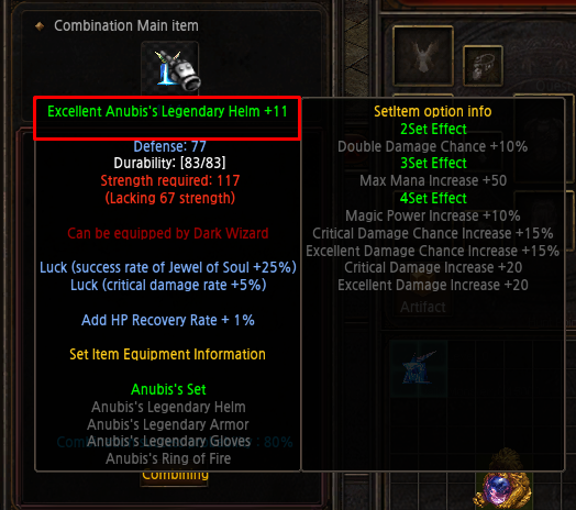 Blood Angel's Spirit Crafting option under Mastery Crafting