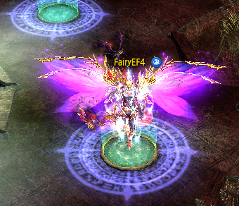 Five altars surrounding the Crywolf Statue