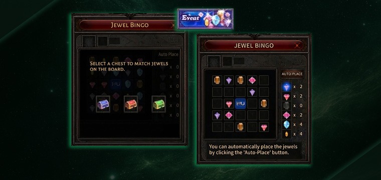NEW MINI GAME: JEWEL BINGO