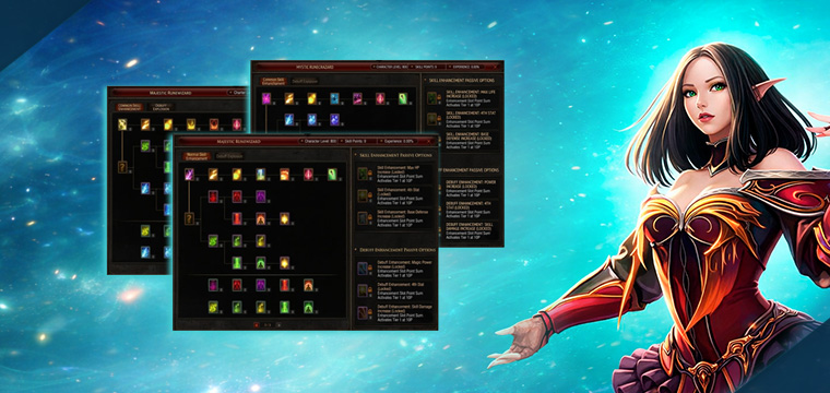 RUNE WIZARD 4TH CLASS CHANGE & SKILL ENHANCEMENT