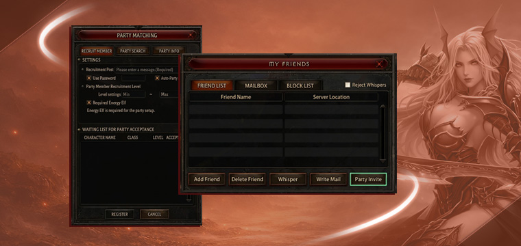 HELPER PLUS & PARTY FUNCTION IMPROVEMENT