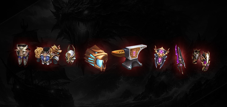 6TH MASTERY WEAPON & 7TH MASTERY ARMOR