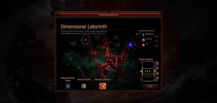 MAZE OF DIMENSIONS IMPROVEMENTS