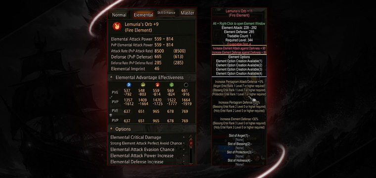 ELEMENTAL SYSTEM UPDATE