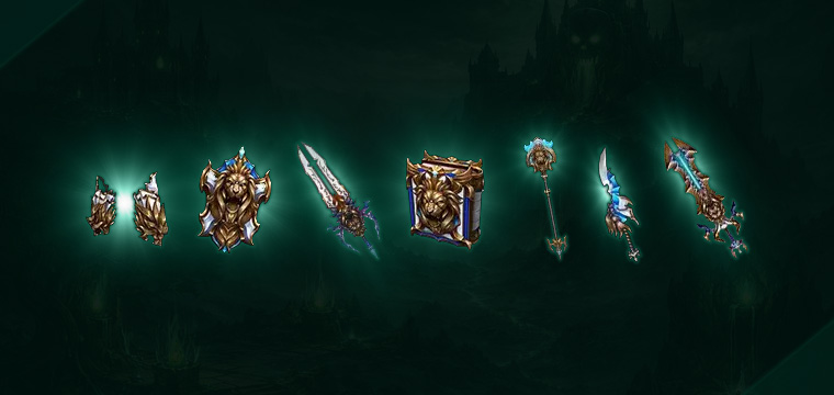 7TH MASTERY WEAPON & 8TH MASTERY ARMOR