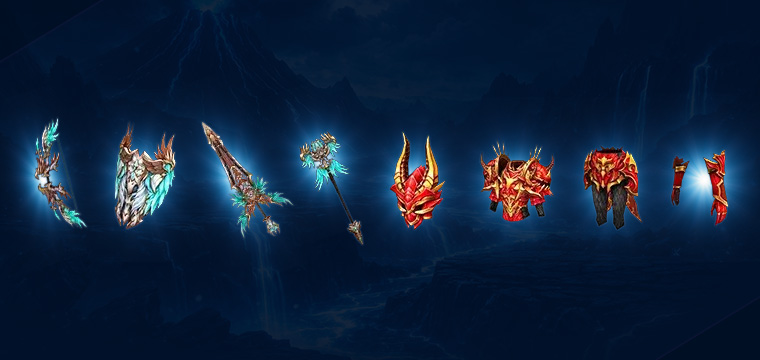 8TH MASTERY WEAPON AND 9TH MASTERY ARMOR