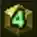 Green artifact icon for grades 3, 4