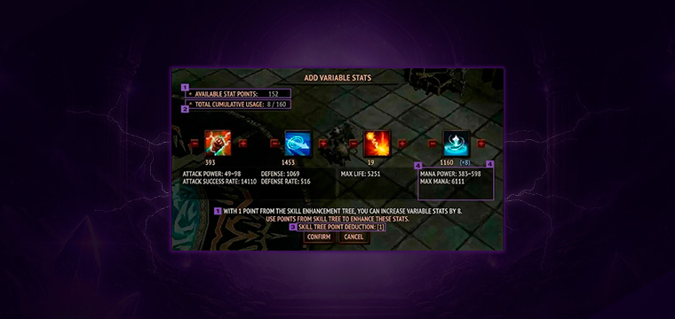 SKILL ENHANCEMENT TREE - IMPROVED 4TH STAT OPTION