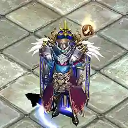Dark Lord accompanied by Spirit soul form in a safe zone