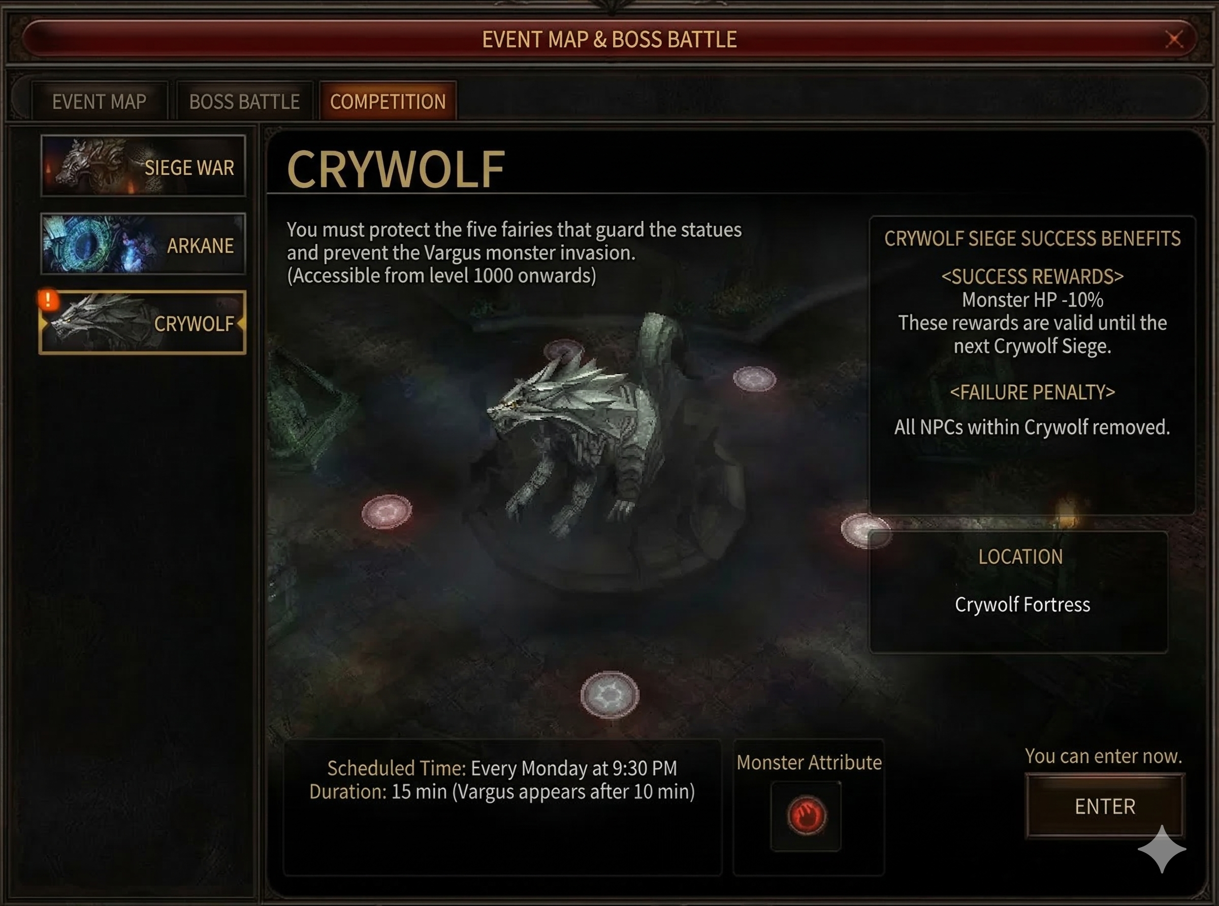 Crywolf UI